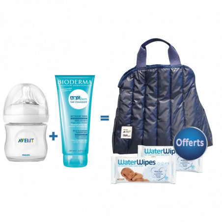 Sac Biberon Avent + Abcderm Gel Moussant