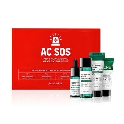 Some By Mi – AHA, BHA, PHA 30 Days Miracle AC SOS Kit