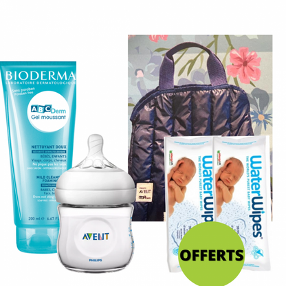 Sac Biberon Avent + Abcderm Gel Moussant